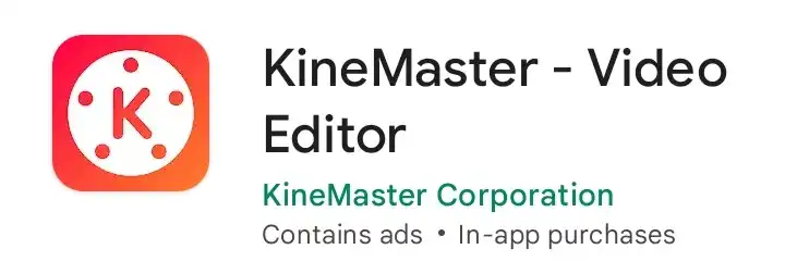 Kinemaster video editor app 