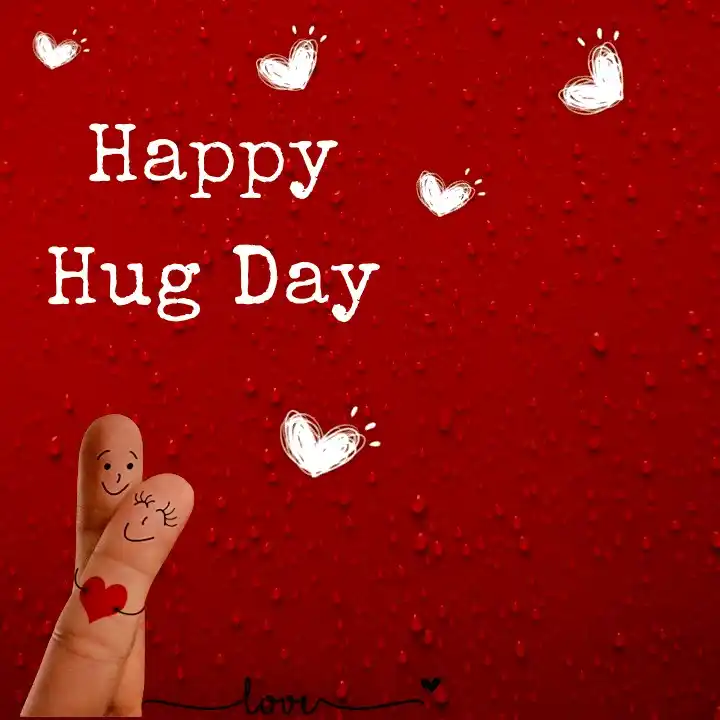 Hug Day banner 